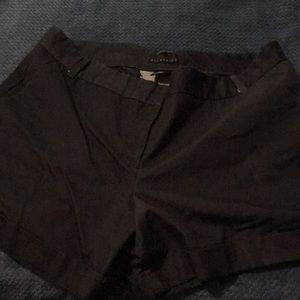 Size 16 Attention shiny gray dress shorts